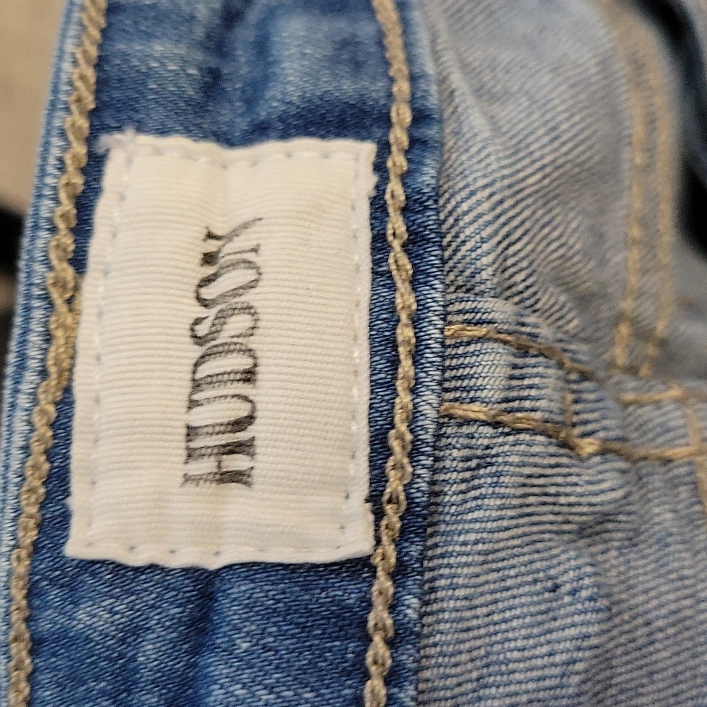 Hudson Distressed Piped Raw Hem Jean 12 — image 8 of 8